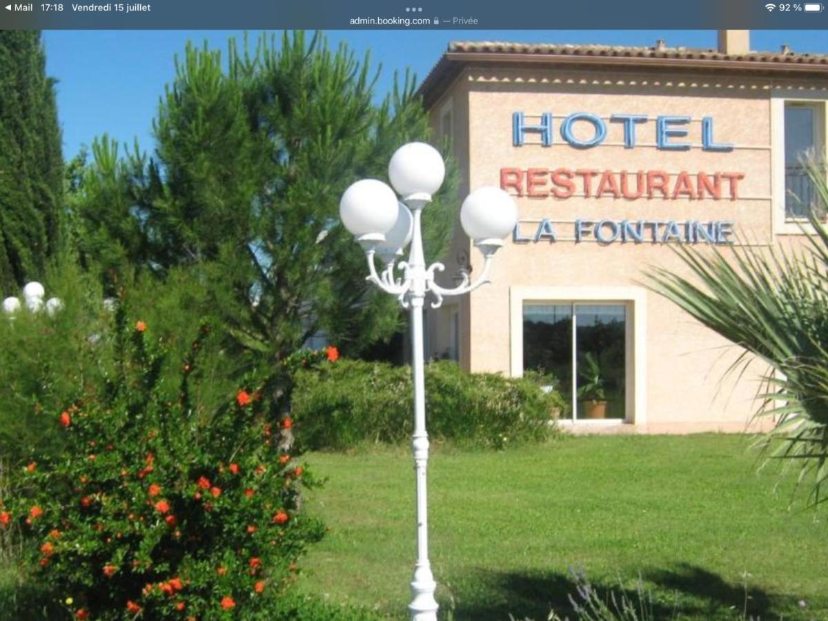 La Fontaine Hotel Vidauban Exterior foto